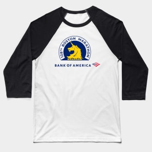 Boston Marathon Design Baseball T-Shirt